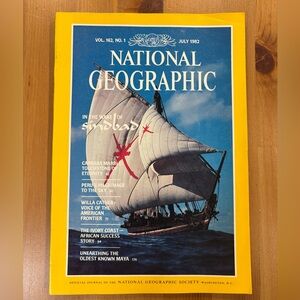 National Geographic Magazine July 1982